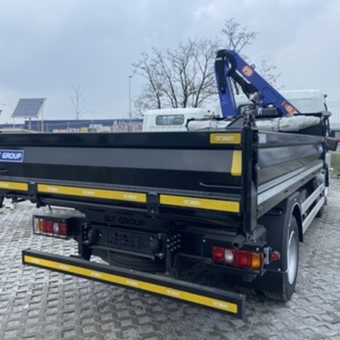 Fuso 9C18 Kran mit Kipper